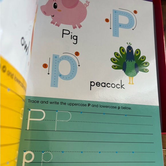 Pre-K Wipe Off ABC Workbook & Math, Letters, Word, Game Cards Learning Fun Set - Picture 14 of 15